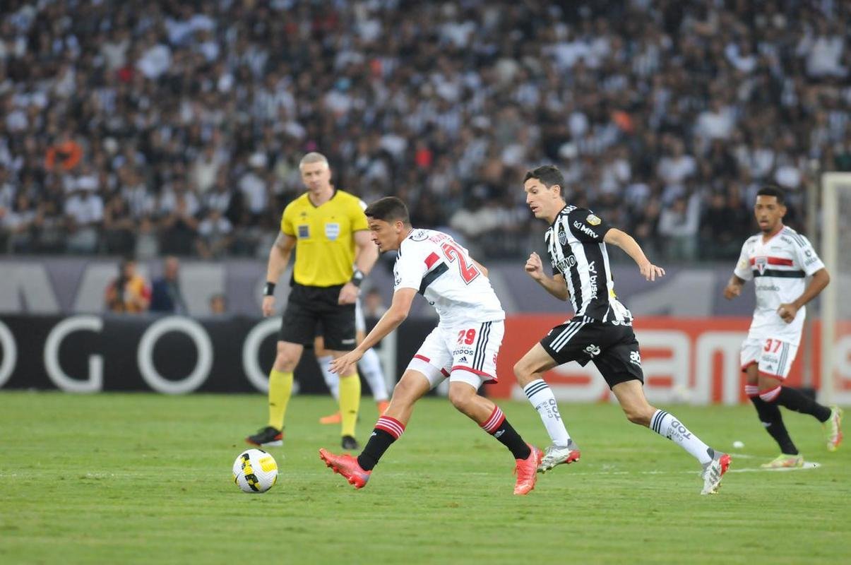 Fotos do jogo entre Atltico e So Paulo, no Mineiro, em Belo Horizonte, pela 16 rodada do Campeonato Brasileiro (10/7/2022)