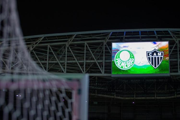 Fotos do Allianz Parque, em So Paulo, palco do jogo entre Palmeiras e Atltico pela semifinal da Copa Libertadores 2021