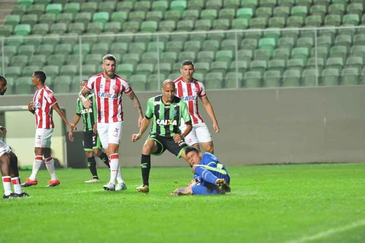 Amrica e Nutico se enfrentaram, no Independncia, pela 20 rodada da Srie B do Brasileiro