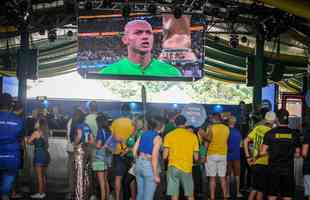 Ginga BH: torcida acompanha Crocia x Brasil pela Copa do Mundo