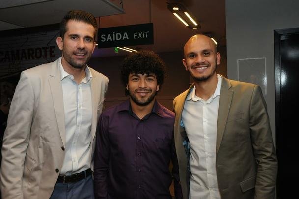 Personalidades na cerimnia do 16 Trofu Tel Santana