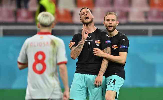 Meia-atacante marcou o terceiro gol da Áustria em partida contra a Macedônia do Norte, pela Eurocopa