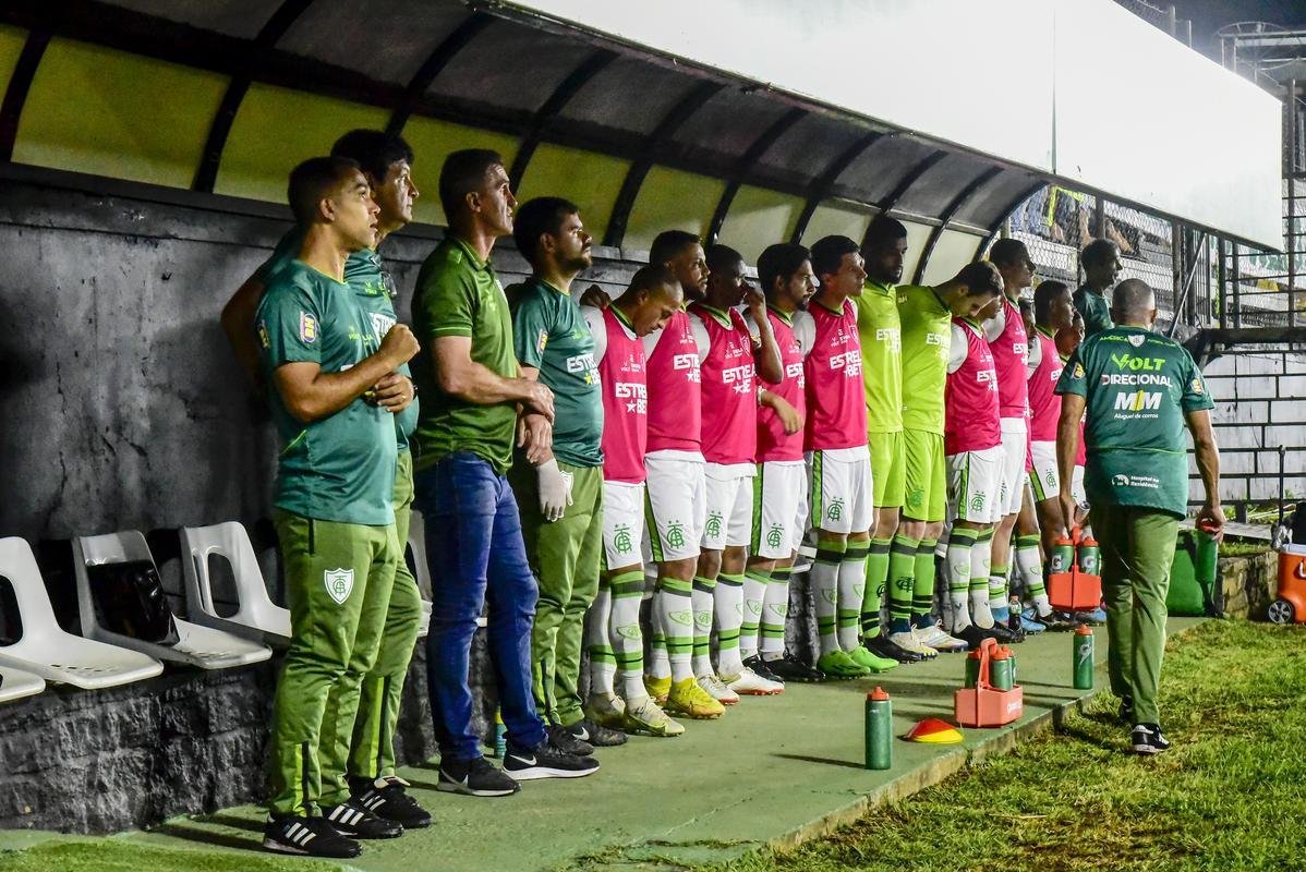 Jogo entre Athletic e Amrica, nesta tera-feira (7/2), pela 4 rodada do Campeonato Mineiro, no Estdio Joaquim Portugal, em So Joo del-Rei