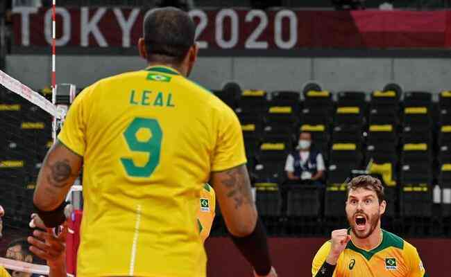 Para Bruninho, Leal é o melhor jogador do mundo no vôlei atual