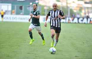 Imagens do jogo entre Atltico e Palmeiras