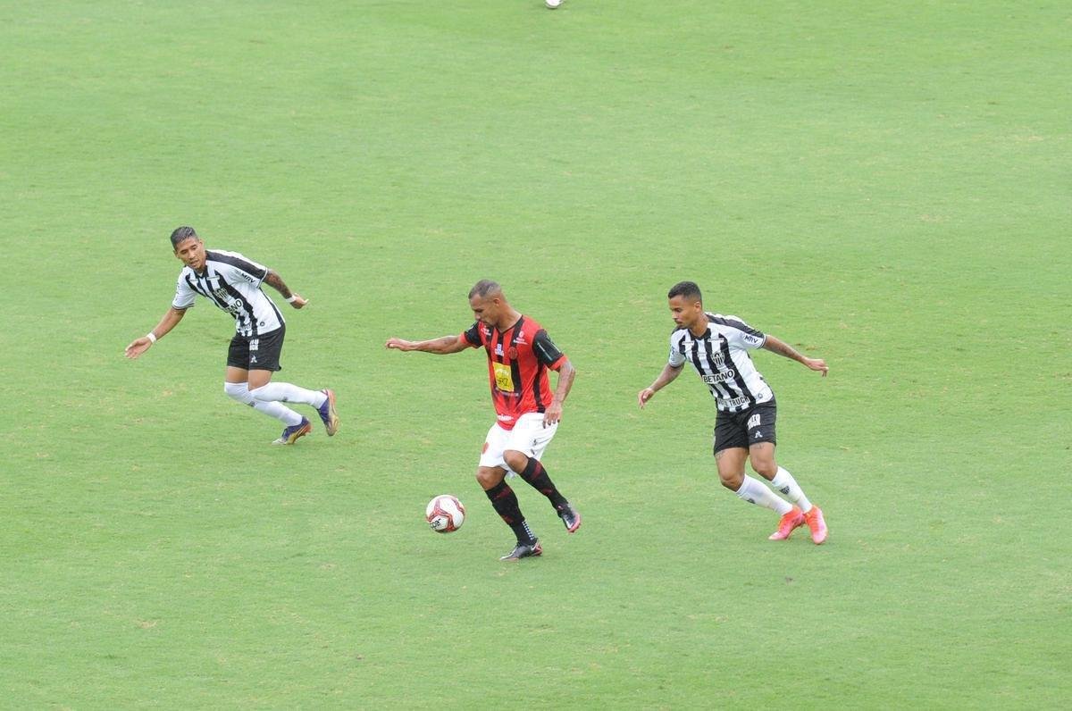 Fotos do jogo entre Atltico e Pouso Alegre, no Mineiro, em Belo Horizonte, pela oitava rodada do Campeonato Mineiro de 2021