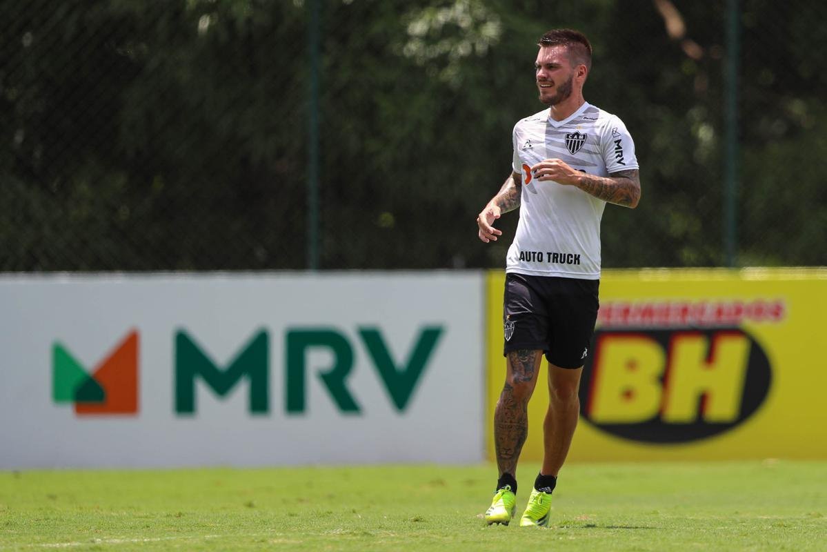 Fotos do treino do Atlético nesta quarta-feira, que contou com Nacho Fernández