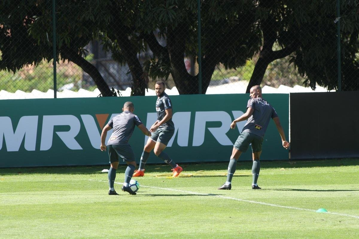 Atltico encerra preparao na Cidade do Galo para partida contra Grmio, pelo Campeonato Brasileiro