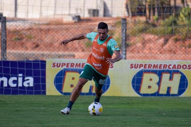Treino do Amrica nessa quinta-feira (21), no CT Lanna Drumond, em Belo Horizonte
