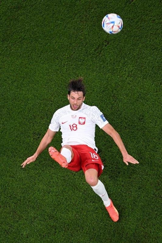 Imagens do jogo entre Mxico e Polnia, pelo Grupo C da Copa do Mundo.