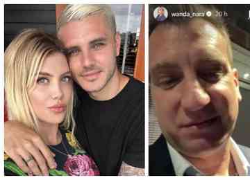 Modelo publicou mensagem para o ex-marido após idas e vindas com Mauro Icardi, que foi pivô da separação do então amigo 