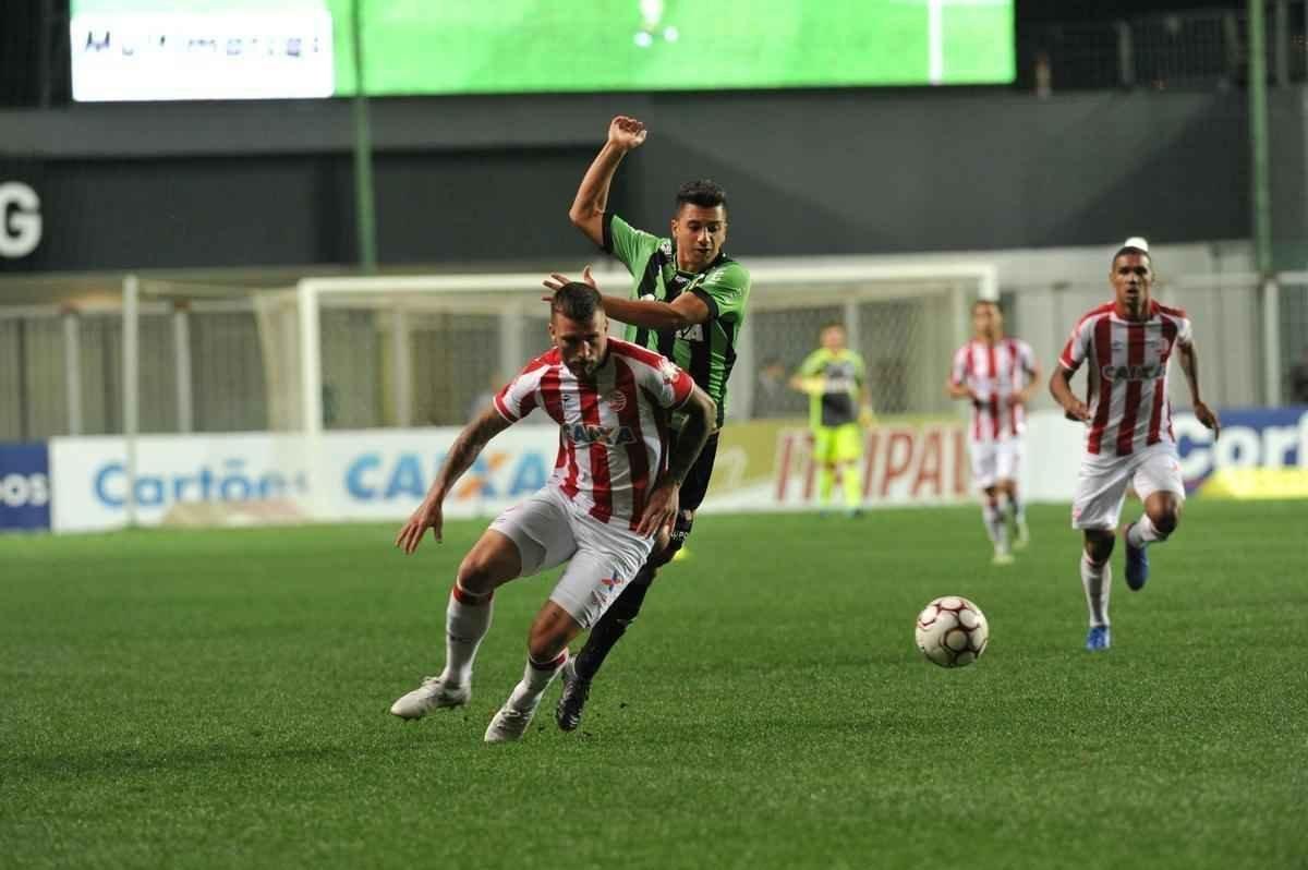 Amrica e Nutico se enfrentaram, no Independncia, pela 20 rodada da Srie B do Brasileiro