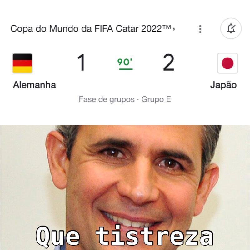 Memes da derrota da Alemanha para o Japo