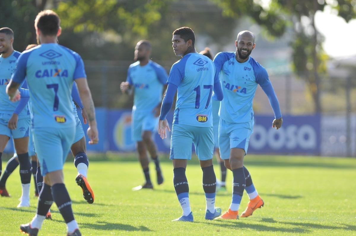 Fotos do treinamento do Cruzeiro desta quarta-feira (18/07)