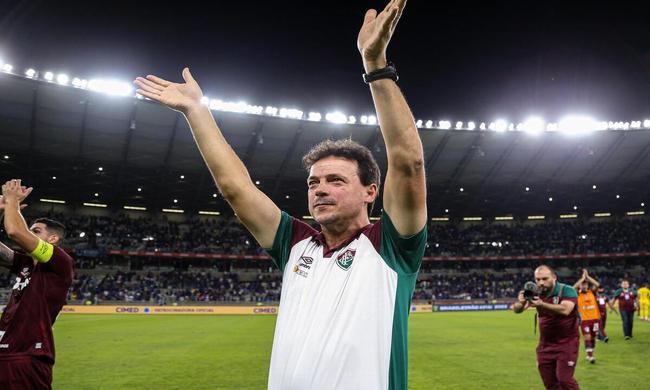 Fernando Diniz rasgou elogios a Fbio e exaltou vitria do Fluminense sobre o Cruzeiro no Mineiro