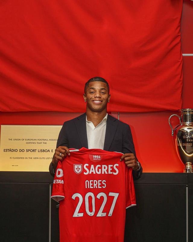 Benfica: atacante David Neres (ex-Shakhtar Donetsk)