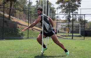 Na manh desta quarta-feira (14/9), o Atltico teve mais um dia de treino para o jogo contra o Ava, pela Srie A do Campeonato Brasileiro