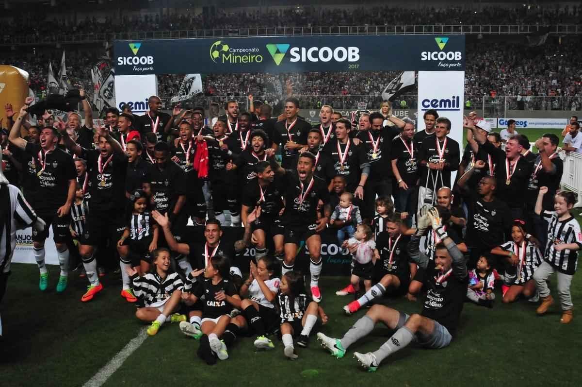Atltico faz festa no Independncia com a conquista do Campeonato Mineiro 2017