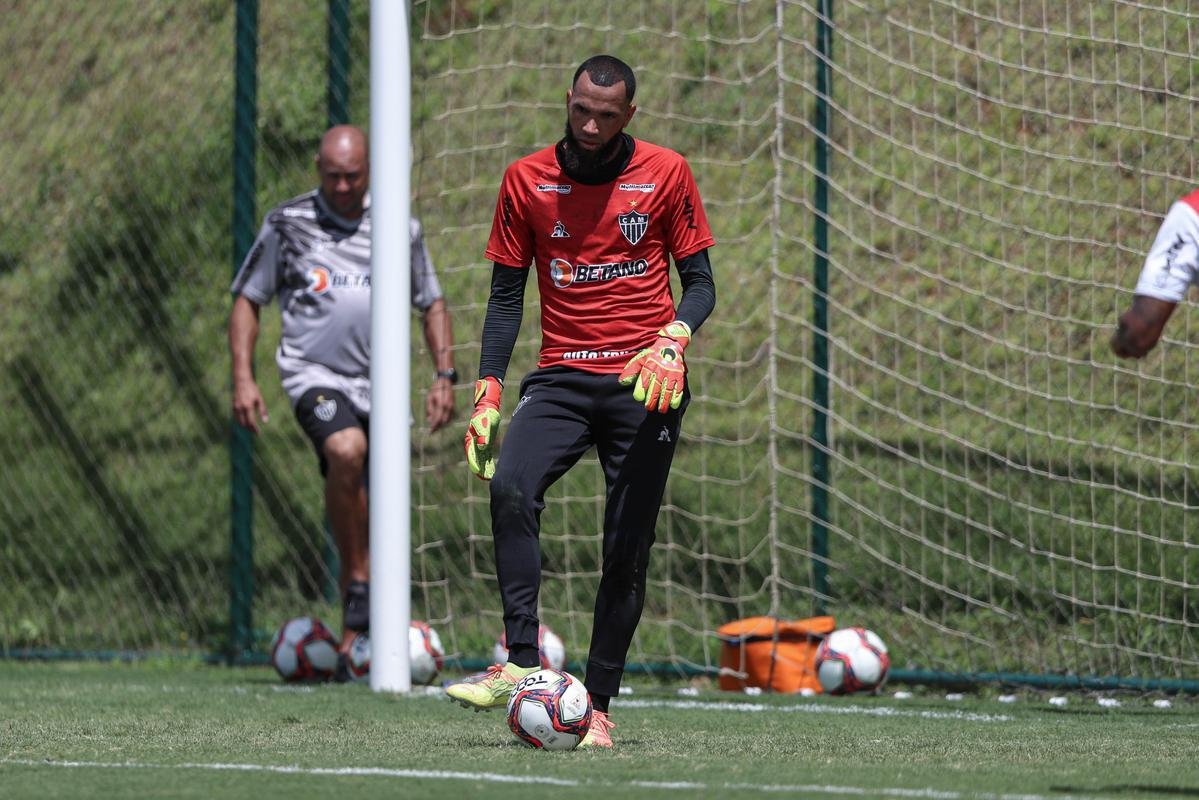 Treino do Atltico em 15/3/2021, na Cidade do Galo