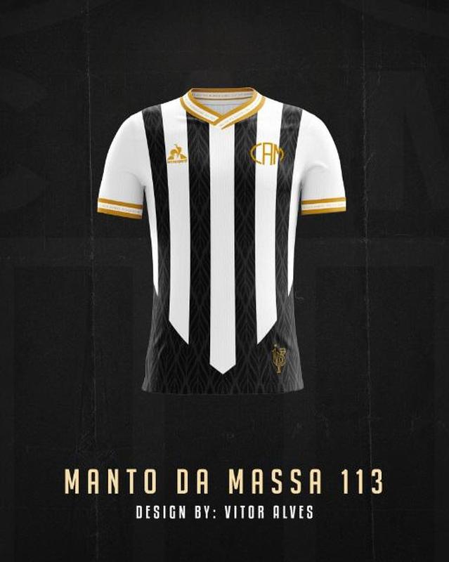 Camisas produzidas por torcedores para o concurso Manto da Massa