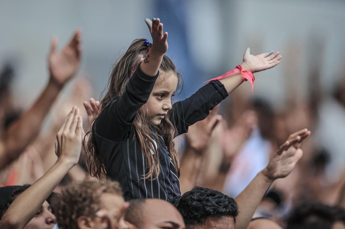 Fotos da torcida do Atltico na partida contra o Fluminense, no Mineiro, em Belo Horizonte, pela 29 rodada do Brasileiro
