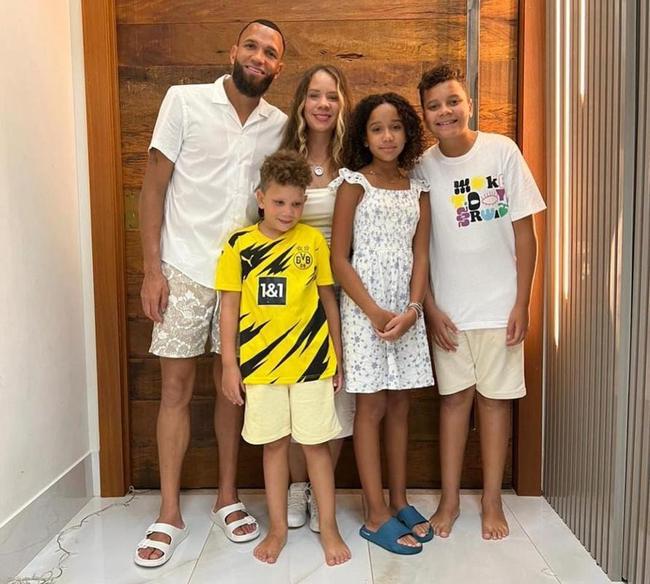 Everson e a família