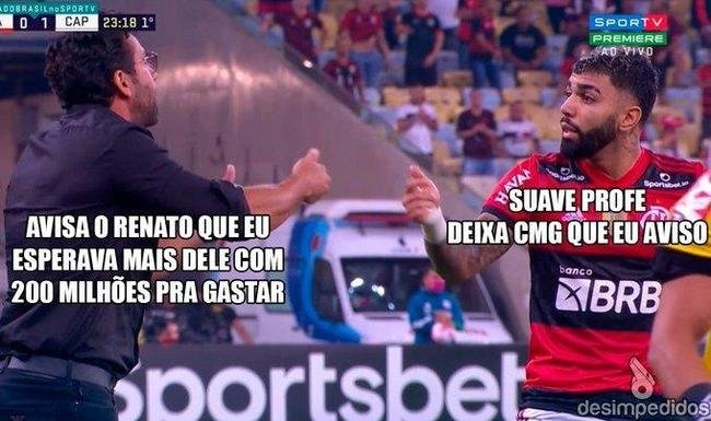 Memes da eliminao do Flamengo para o Athletico-PR na Copa do Brasil