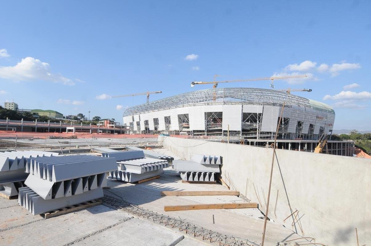 Futuro estdio do Galo, Arena MRV est com 60% das obras concludas