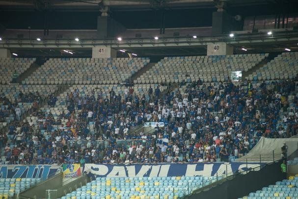 Fotos do duelo entre Fluminense e Cruzeiro, no Maracan, pela ida das oitavas de final da Copa do Brasil 2019