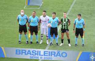 Fotos do jogo entre Amrica e Figueirense, pela Srie B