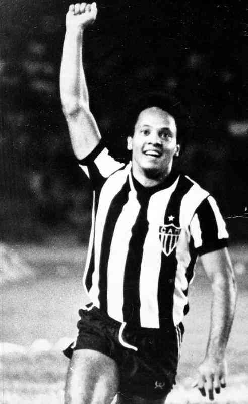 Reinaldo - Maior artilheiro da histria do Atltico, com 255 gols, Reinaldo foi convocado para a Seleo Brasileira na Copa de Mundo de 1978, na Argentina.  O Brasil terminou a competio no terceiro lugar 