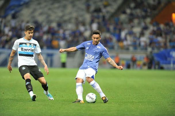 Fotos do jogo entre Cruzeiro e Grmio