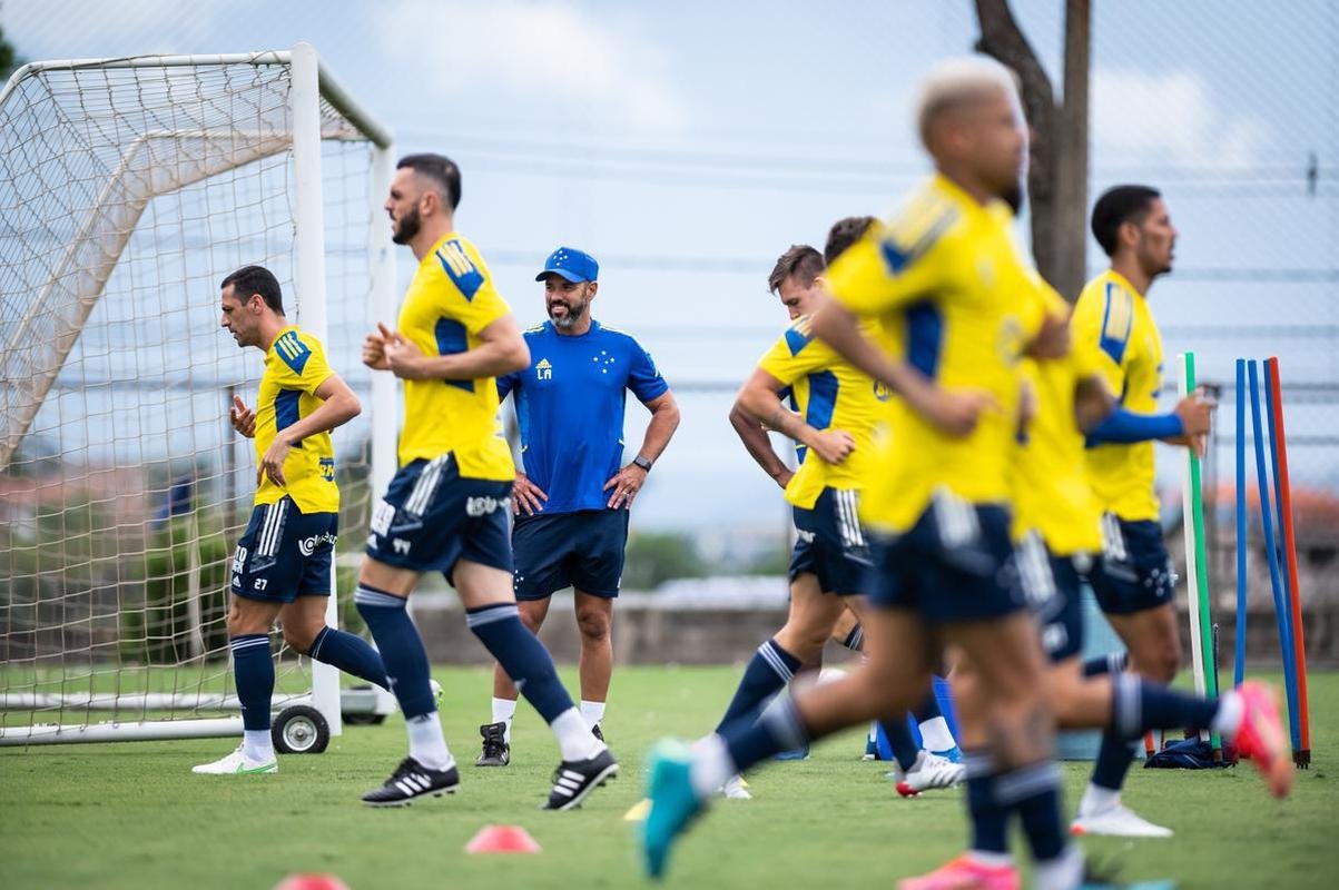 Fotos do treino do Cruzeiro desta tera-feira (26/10) na Toca II
