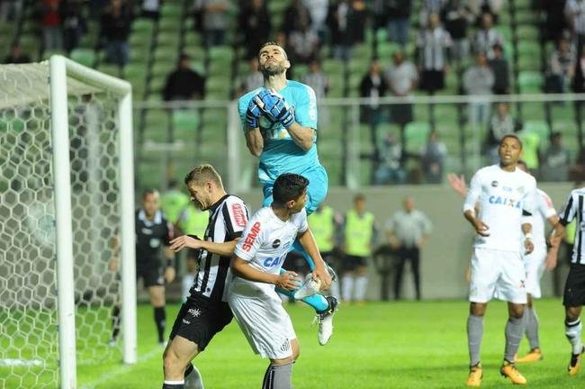 Atl�tico e Santos se enfrentaram, no Independ�ncia, pela 13� rodada do Campeonato Brasileiro