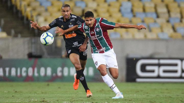 Lances do jogo entre Fluminense e Atlético, no Maracanã, pela 33ª rodada do Brasileiro