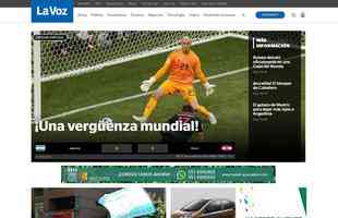 Capa do La Voz escancara que derrota foi 'uma vergonha mundial'