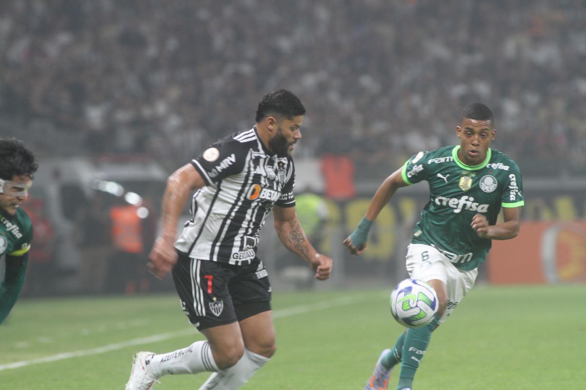 Fotos do jogo entre Atltico-MG e Palmeiras, pelo Brasileiro