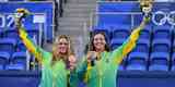 Dupla Luisa Stegani e Laura Pigossi conquistou o bronze nas duplas femininas do tnis