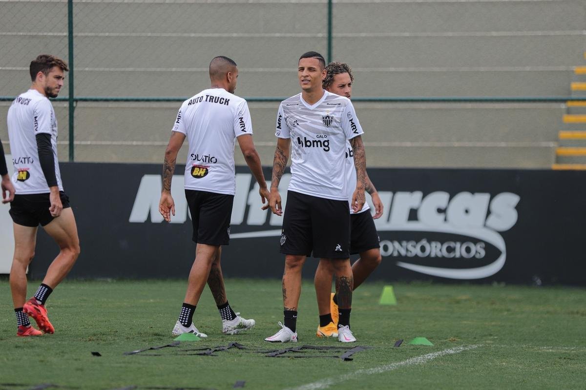 Fotos do treinamento do Atltico nesta sexta-feira, o penltimo antes do jogo contra o Internacional