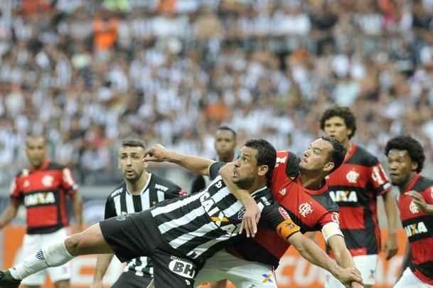 Fotos do jogo entre Atltico e Flamengo no Mineiro