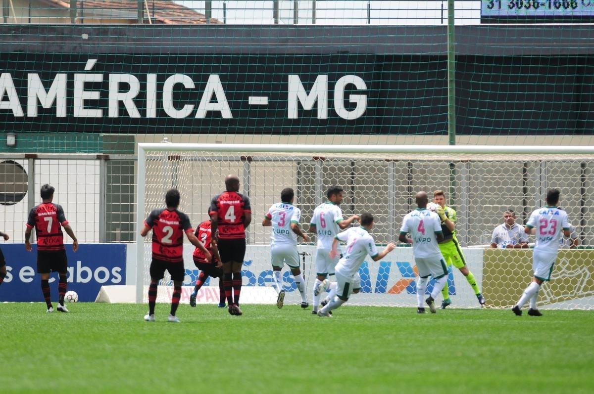 Amrica x Oeste pela 27 rodada da Srie B do Brasileiro