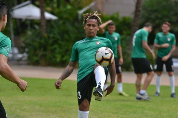 Deportivo Lara treinou a parte física na manhã desta terça-feira, em Valencia, na Venezuela. Time enfrenta o Cruzeiro às 19h15 desta quarta, no Mineirão, pela segunda rodada do Grupo B da Copa Libertadores