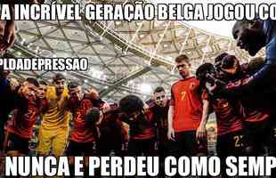 Memes da eliminao da 'Gerao Belga' da Copa do Mundo