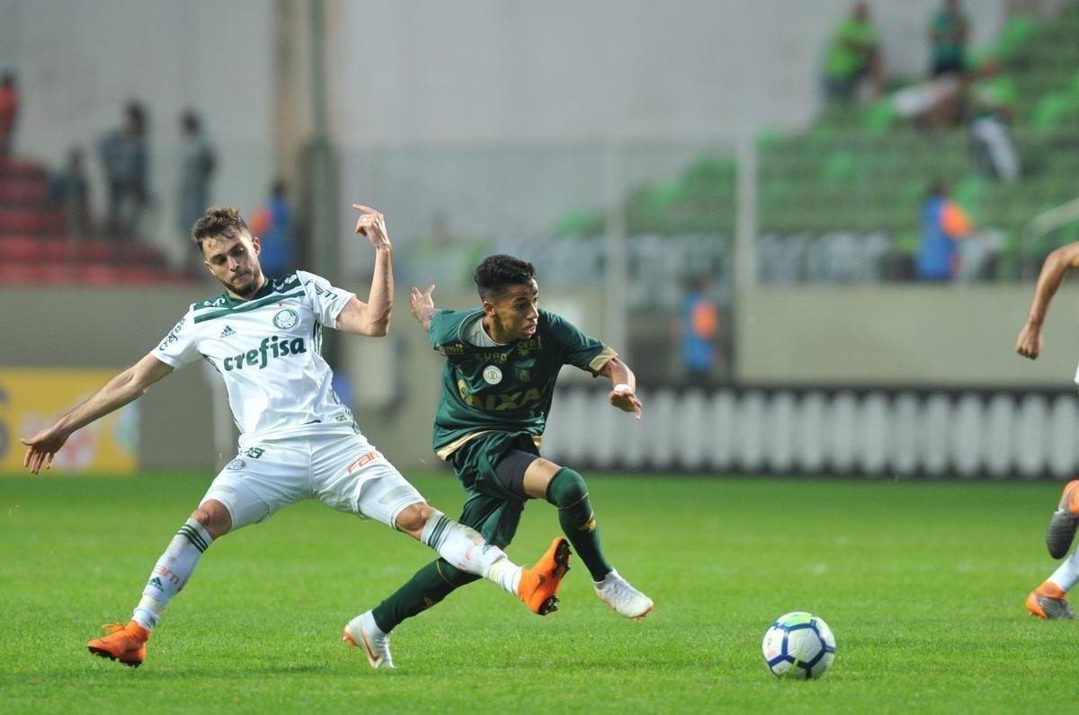 Imagens da partida entre Amrica e Palmeiras, no Independncia, pela 17 rodada do Campeonato Brasileiro 