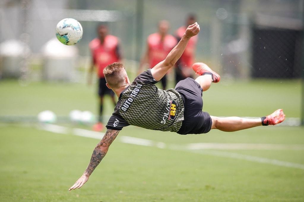 Fotos: Atltico se prepara para duelo contra o Flamengo