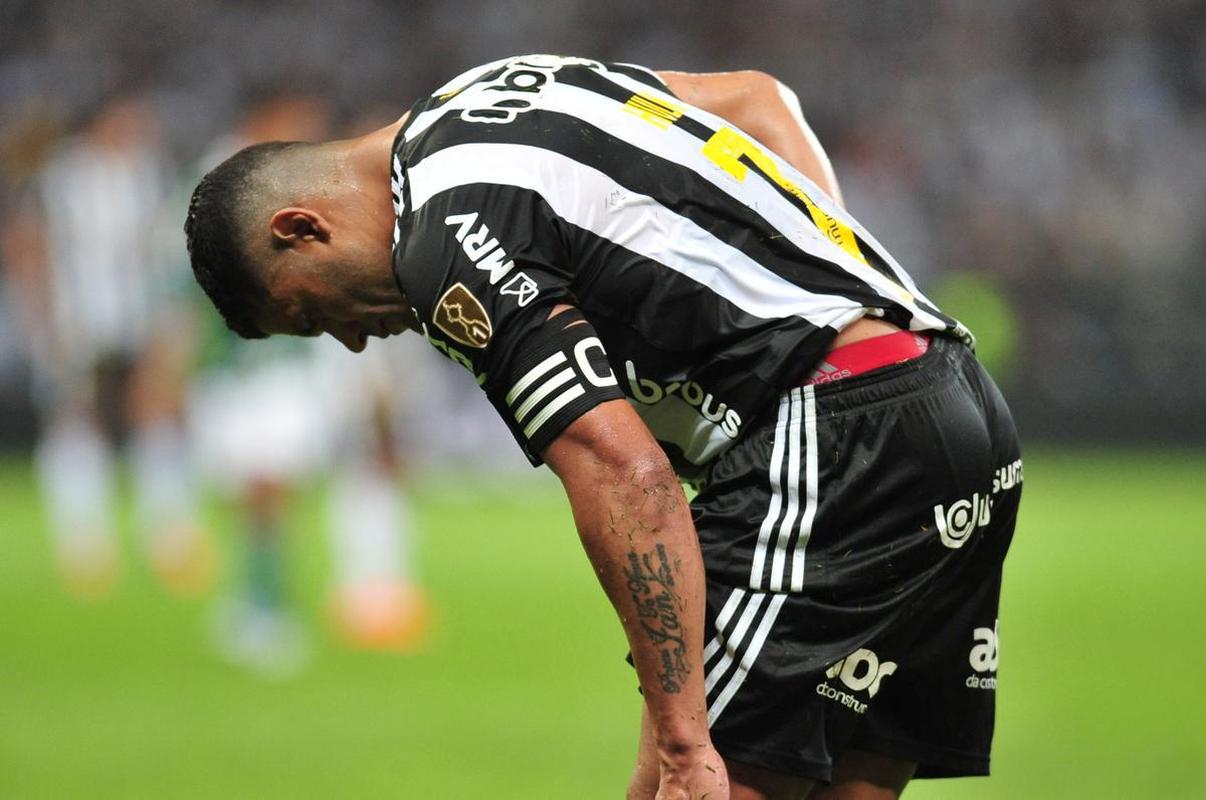 Fotos do jogo de ida das quartas de final da Copa Libertadores, entre Atltico e Palmeiras, no Mineiro