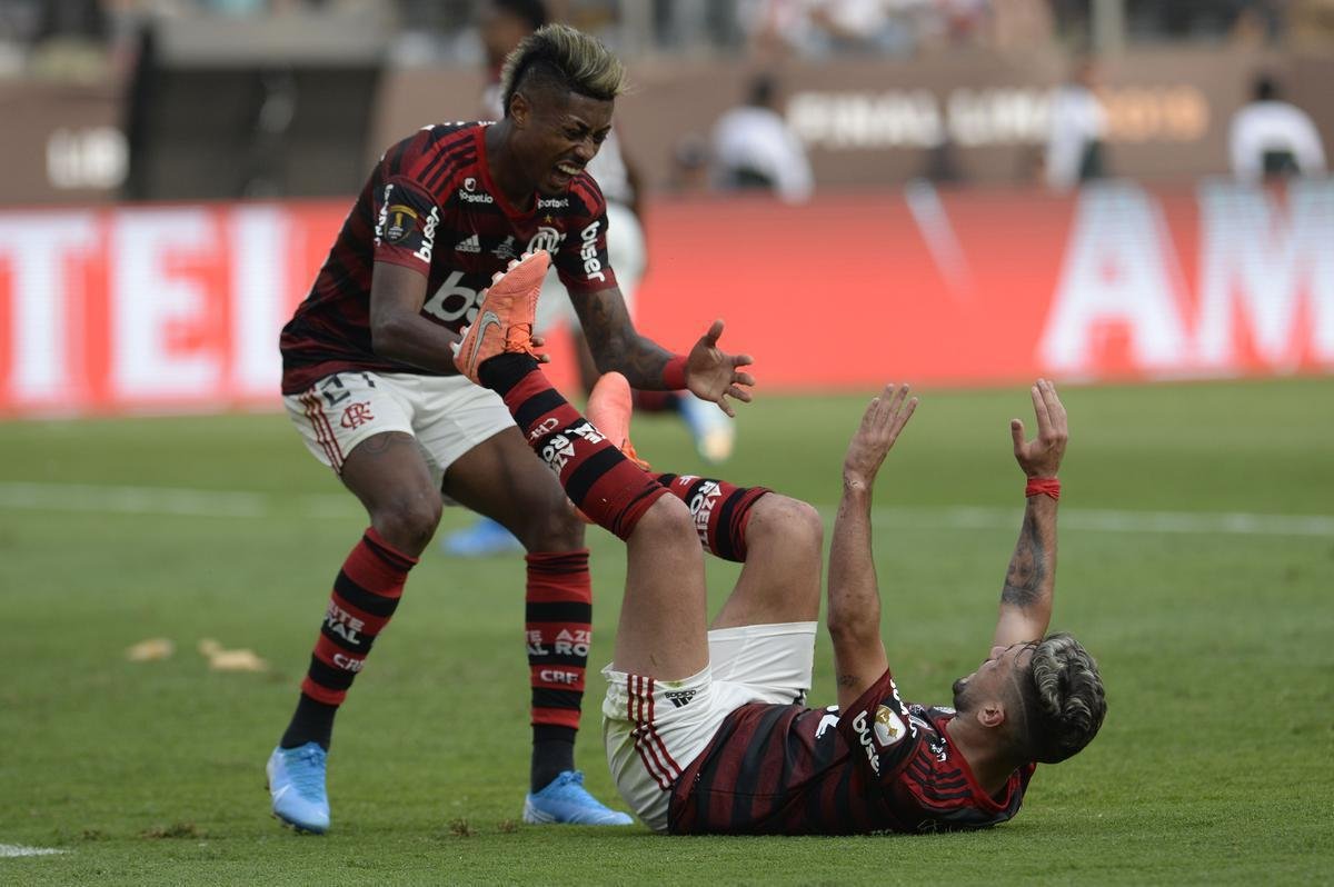 Fotos do jogo entre Flamengo e River Plate