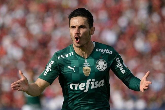 Final da Libertadores: fotos do gol de Raphael Veiga para o Palmeiras