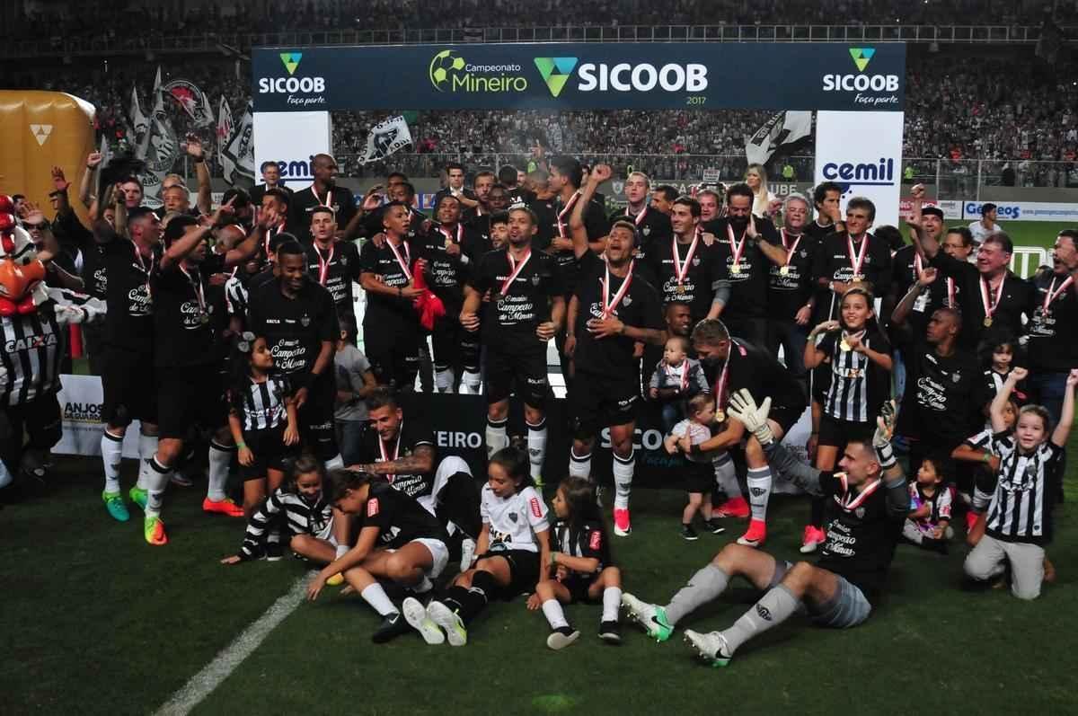 Atltico faz festa no Independncia com a conquista do Campeonato Mineiro 2017