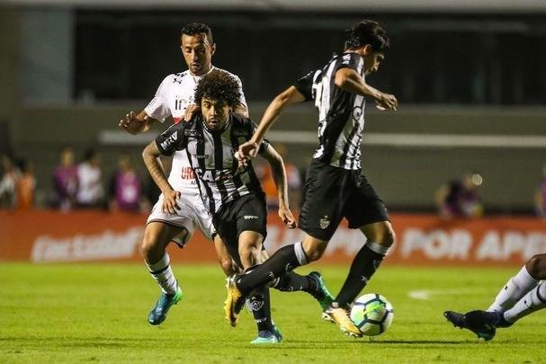 Atlético saiu atrás, conseguiu virada com Róger Guedes e Ricardo Oliveira, mas cedeu empate no Morumbi